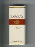 Barclay 100s cigarettes Filter brown