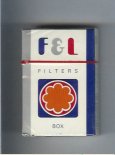 F&L F and L Filters Box cigarettes hard box