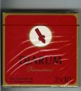 Djarum International 90s cigarettes wide flat hard box