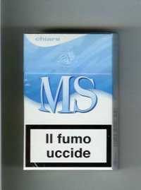 MS Messis Summa Chiare cigarettes hard box
