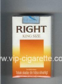 Right cigarettes soft box