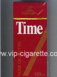 Time 120mm Filter cigarettes hard box