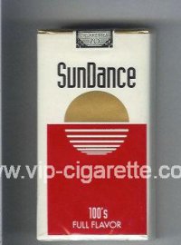 SunDance Full Flavor 100s Cigarettes soft box