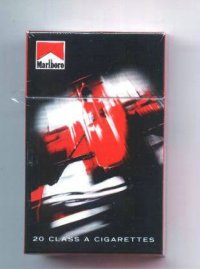 Marlboro Cigarettes collection design Racing Edition hard box