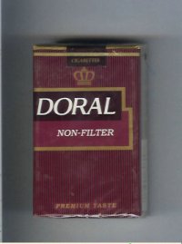 Doral Premium Taste Non-Filter cigarettes soft box Doral Premium Taste Non-Filter cigarettes soft box