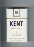 Kent USA Blend One Lights 1 Smoothest Taste Charcoal Filter cigarettes hard box Kent USA Blend One Lights 1 Smoothest Taste Charcoal Filter cigarettes hard box