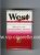 West 'R' Medium StreamTec Filter American Blend cigarettes hard box