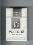 Fortuna American Blend Ultra Lights cigarettes hard box