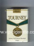 Tourney Deluxe Full Flavor Menthol Kings Cigarettes soft box Tourney Deluxe Full Flavor Menthol Kings Cigarettes soft box