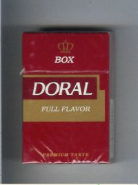 Doral Premium Taste Full Flavor cigarettes hard box Doral Premium Taste Full Flavor cigarettes hard box