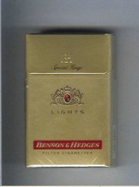 Benson Hedges Special Kings Lights cigarettes