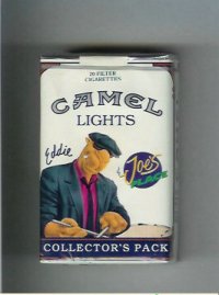 Camel Collectors Pack Joes Place Eddie Lights cigarettes soft box