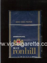 Ronhill Blue International cigarettes blue hard box