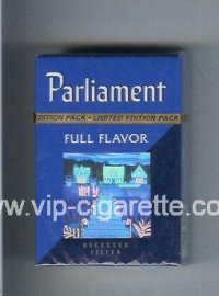 Parliament Full Flavor hologram with stairs cigarettes hard box
