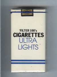 Cigarettes Filter 100s Ultra Lights cigarettes soft box