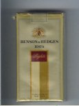 Benson and Hedges 100s Lights cigarettes soft box Benson and Hedges 100s Lights cigarettes soft box