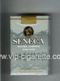 Seneca Ultra Lights cigarettes soft box