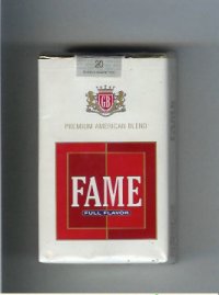 Fame Premium American Blend Full Flavor cigarettes soft box