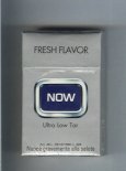 Now Fresh Flavor Ultra Low Tar cigarettes hard box Now Fresh Flavor Ultra Low Tar cigarettes hard box