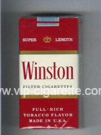 Winston Filter 100s Cigarettes soft box
