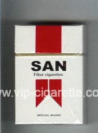 San Special Blend cigarettes hard box