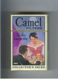 Camel Collectors Packs 1927 Filters cigarettes hard box