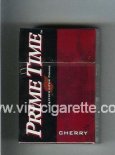 Prime Time Filtered Little Cigars Cherry cigarettes hard box