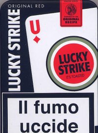 Lucky Strike LUCKY Original Red Tin Pack cigarettes