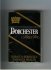 Dorchester black cigarettes hard box