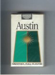 Austin Menthol Full Flavor cigarettes with trapezium