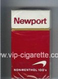 Newport Non Menthol 100s cigarettes hard box