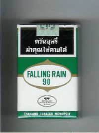 Falling Rain 90 Deluxe Mentholated cigarettes soft box