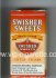 Swisher Sweets Peach Flavor 100s Little Cigars Cigarettes soft box