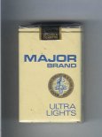 Major Brand Ultra Lights cigarettes soft box