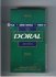 Doral Premium Taste Guaranteed Menthol 100s cigarettes hard box