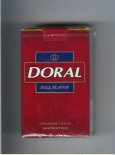 Doral Premium Taste Guaranteed Full Flavor cigarettes soft box