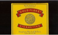 Gold Flake cigarettes wide flat hard box