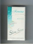 Femina Super Lights Menthol Slim Size 90s cigarettes hard box