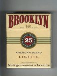 Brooklyn cigarettes American Blend Lights king size 25