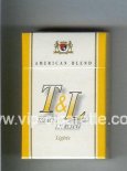 T and L Tobacna Ljubljna American Blend Lights cigarettes hard box T and L Tobacna Ljubljna American Blend Lights cigarettes hard box