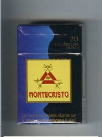 Montecristo cigarettes hard box