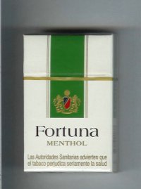 Fortuna Menthol cigarettes hard box