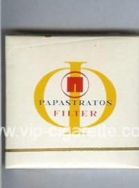 Papastratos Filter cigarettes wide flat hard box