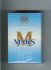 M Mars Super Lights King Size cigarettes hard box