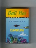Djarum Bali Hai Naturales cigarettes hard box