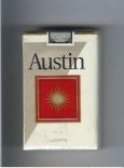 Austin Lights cigarettes with square soft box