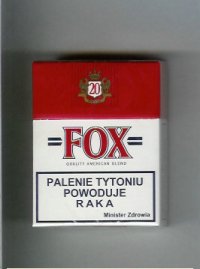 Fox Quality American Blend cigarettes hard box