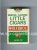 Wolf Bros Little Cigars Menthol Flavored Cigarettes white and green soft box