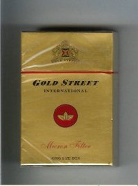 Gold Street International Micron Filter Cigarettes hard box