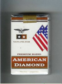 American Diamond Non-Filter cigarettes Premium Blend